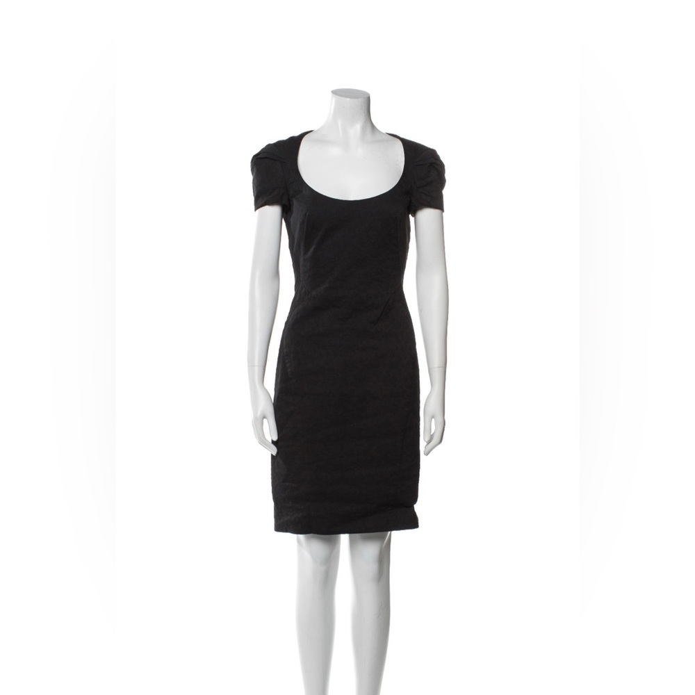 Zac Posen Scoop Neck Mini Sheath Work Cocktail Dress Size 8